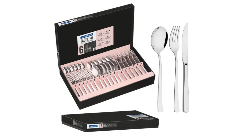 Faqueiro Berlin 36 Peças – Brinox