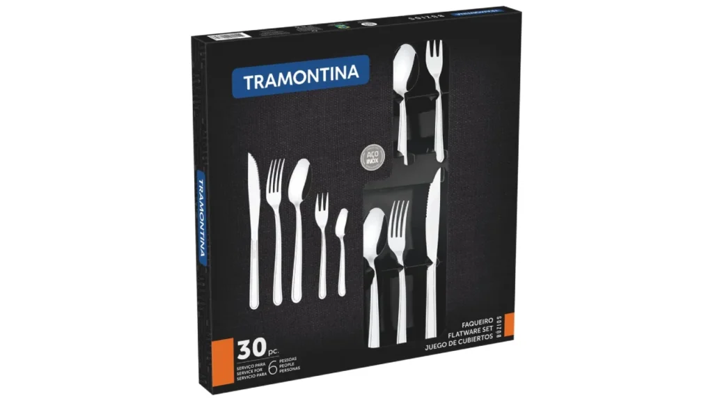 Faqueiro Búzio 30 Peças – Tramontina