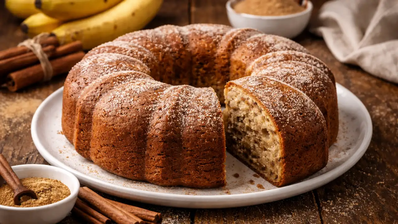 Como fazer bolo de banana