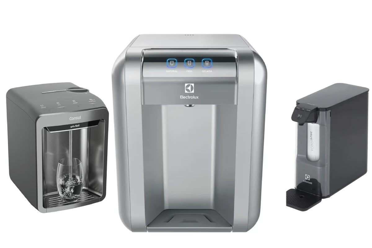 Melhores purificadores de água.