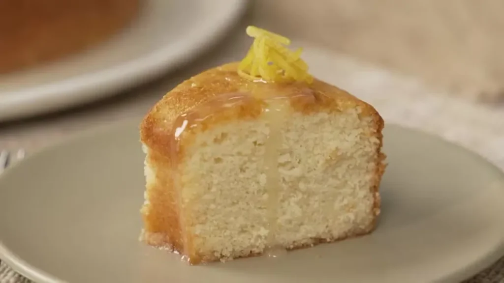 Bolo de limão siciliano