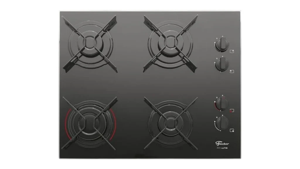 Fogão 4 bocas Fischer Cooktop.
