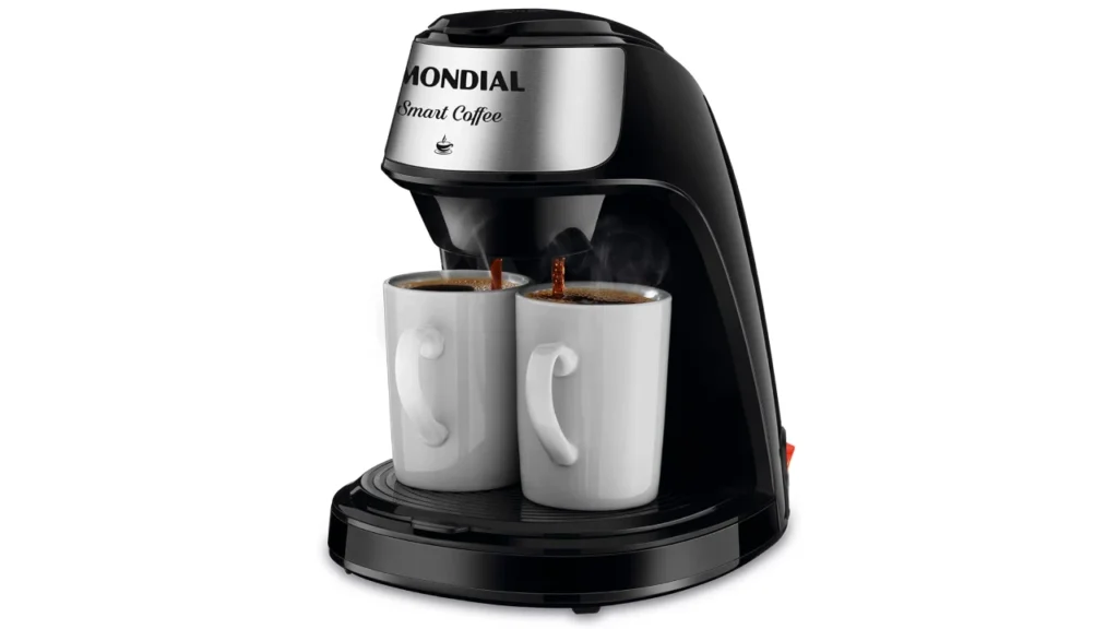 Cafeteira Elétrica Smart Coffee, Mondial, Preto/Inox, 500W, 110V - C-42-2X-BI