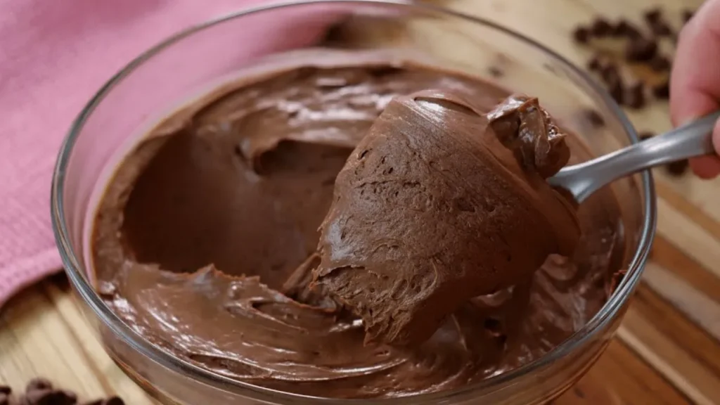 Recheio de Mousse de Chocolate