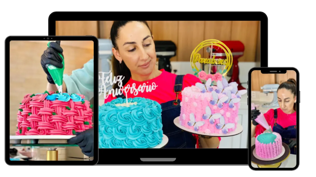 Curso de confeitaria online escola de bolo 4.0 by marrara bortoloti