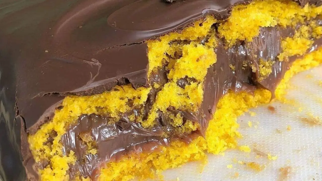 bolo de cenoura recheado