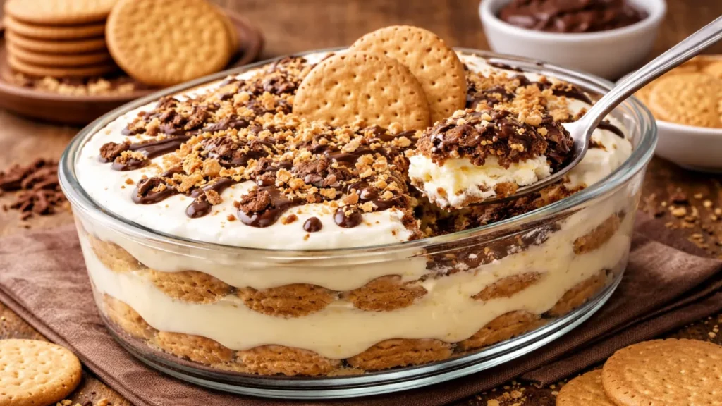 Pavê de bolacha maria