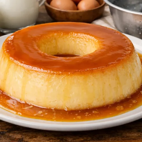 Como fazer pudim sem furinhos