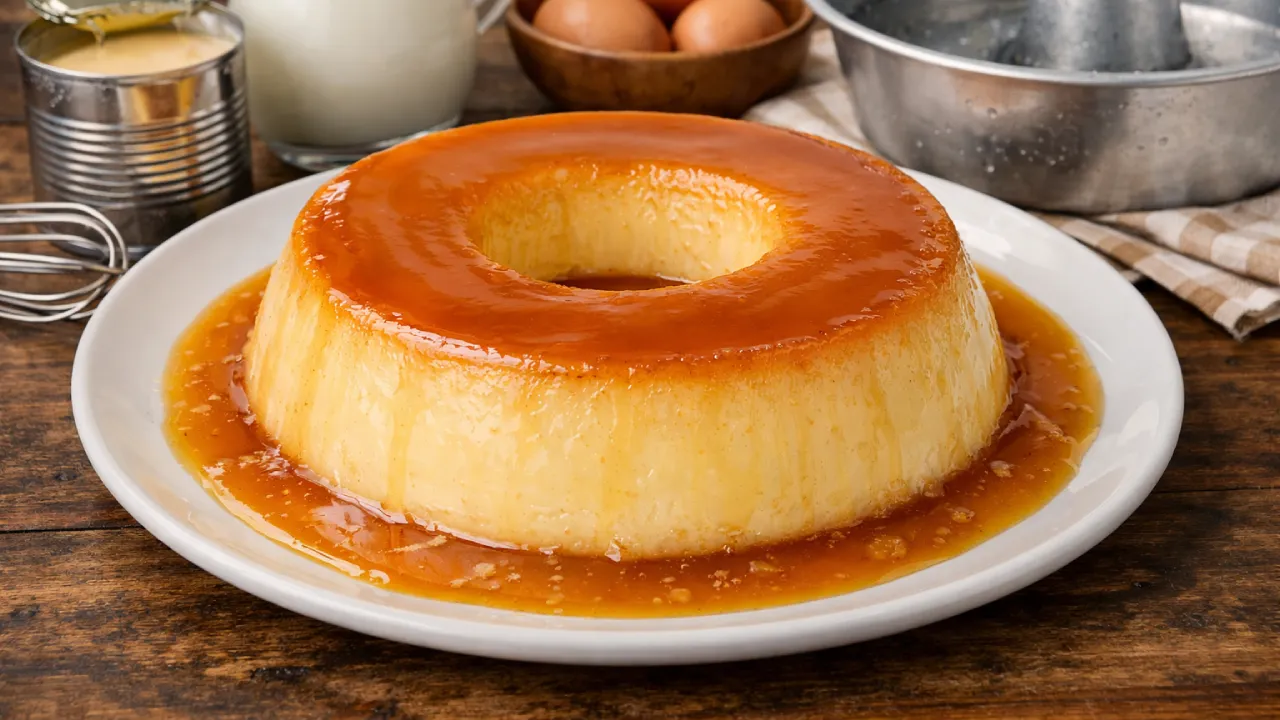 Como fazer pudim sem furinhos