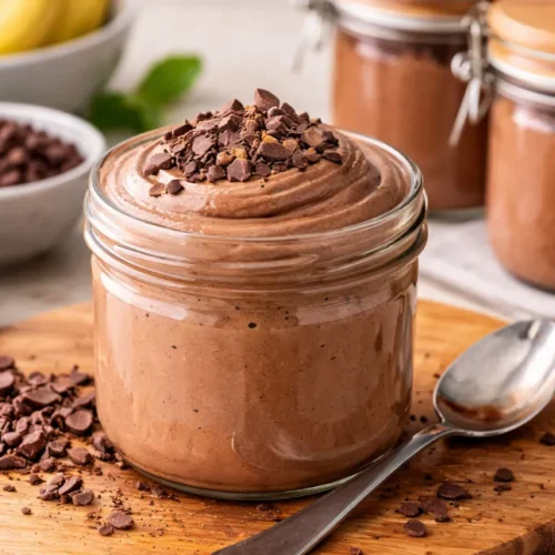 Mousse de chocolate fit