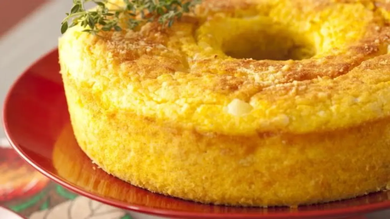 Bolo de milho salgado