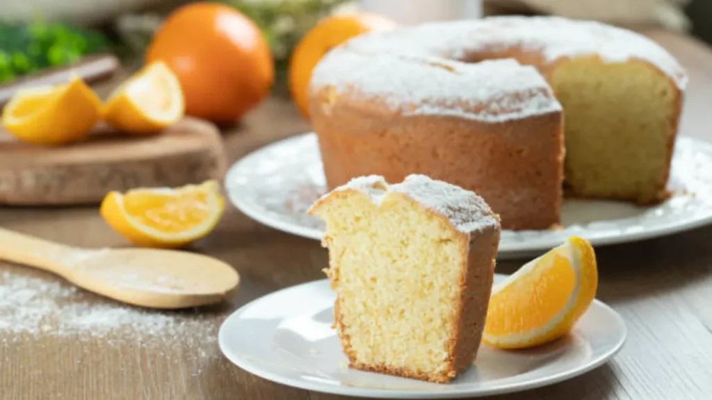 Bolo de laranja tradicional