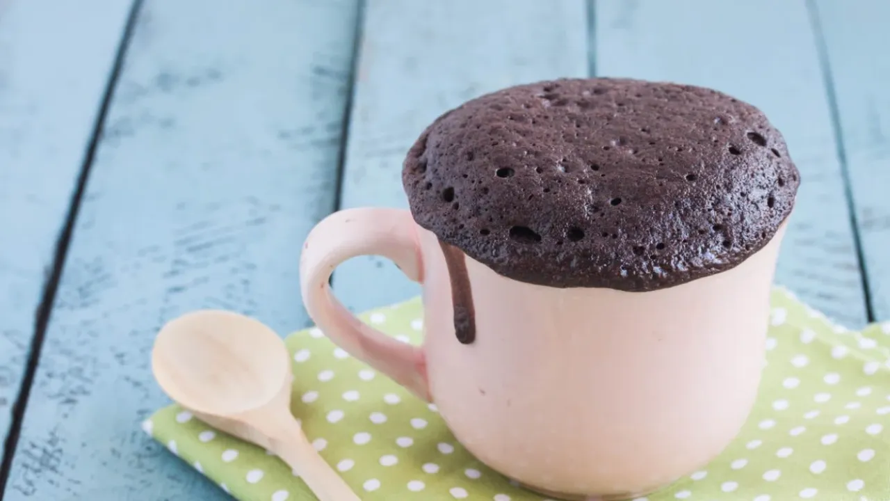 Como fazer brownie de caneca
