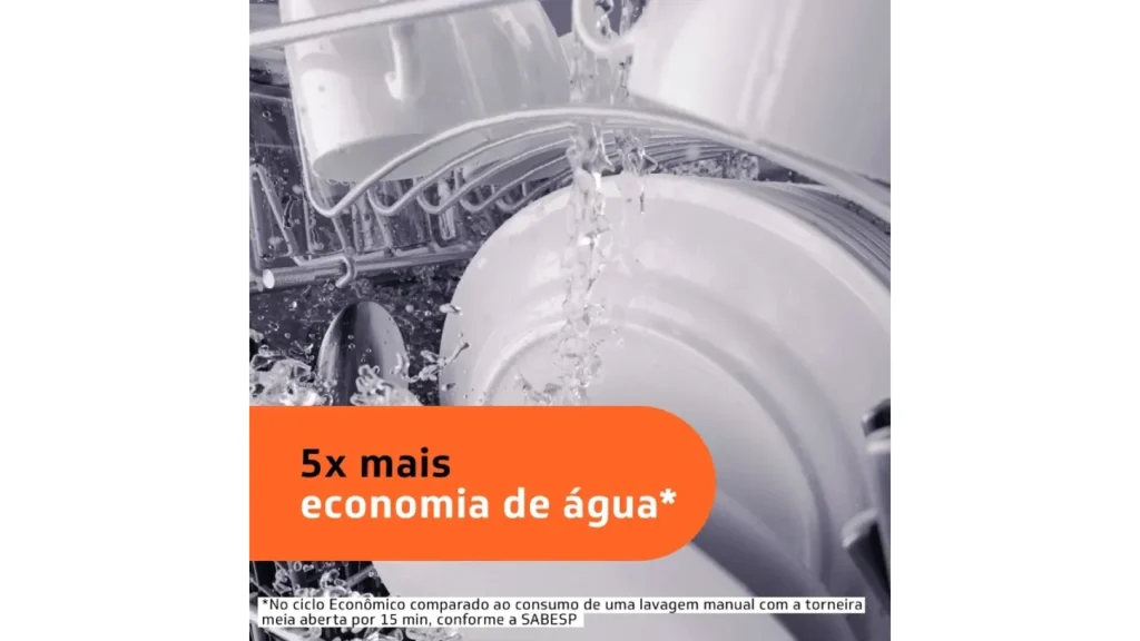 Eficiência e economia da lava louças brastemp blf08