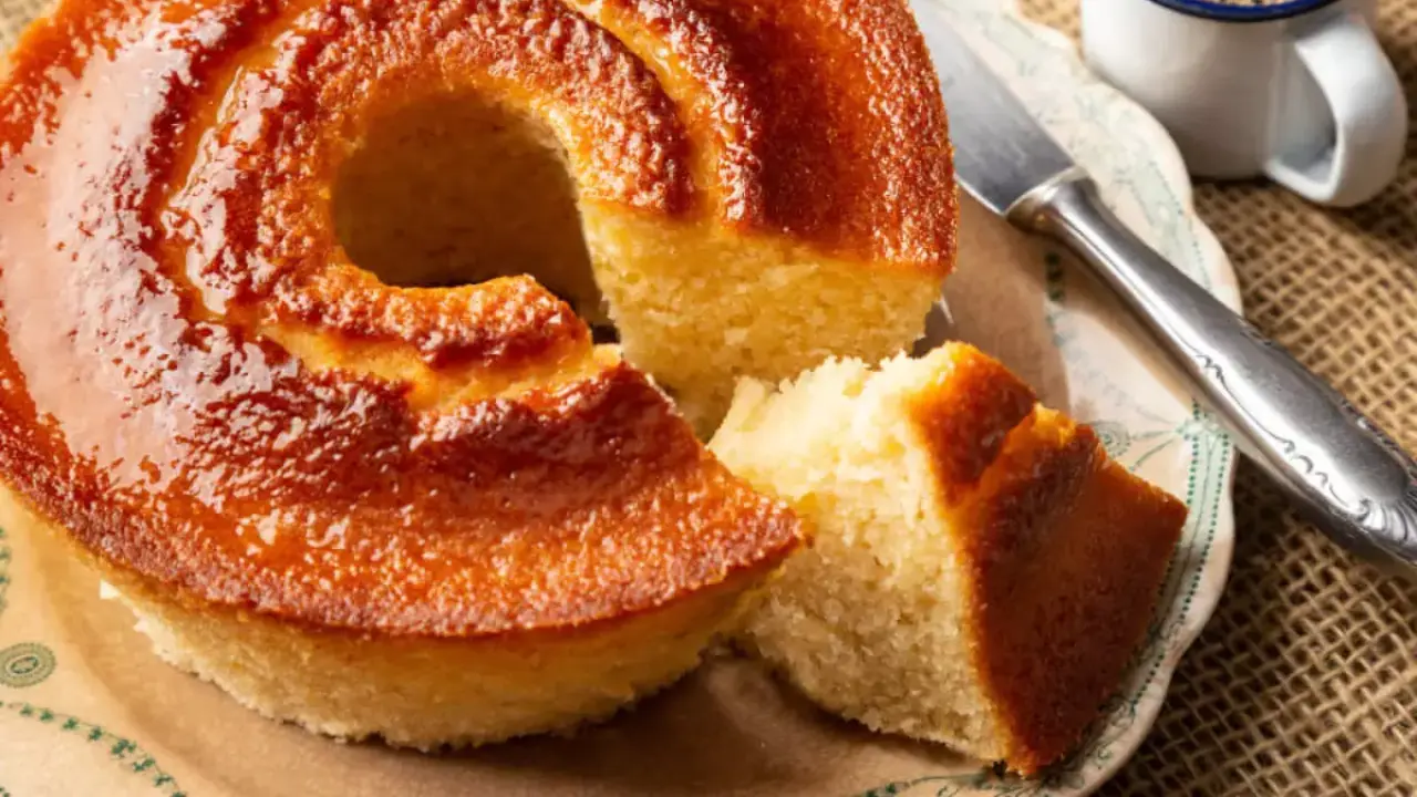 Receita de bolo simples de milho