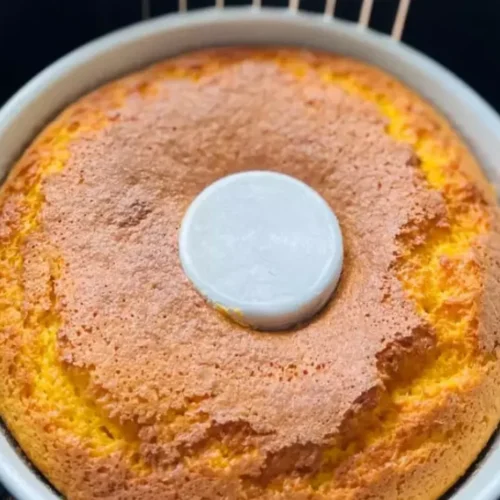 Bolo na airfryer