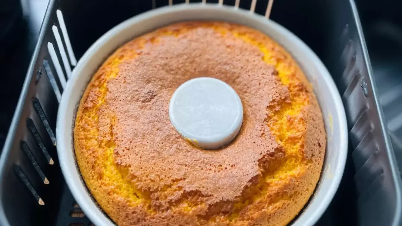 Bolo na airfryer