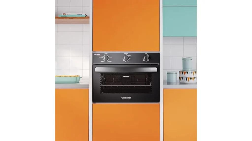 Forno elétrico de embutir da Continental, um dos melhores fornos elétricos e mais bem avaliados.