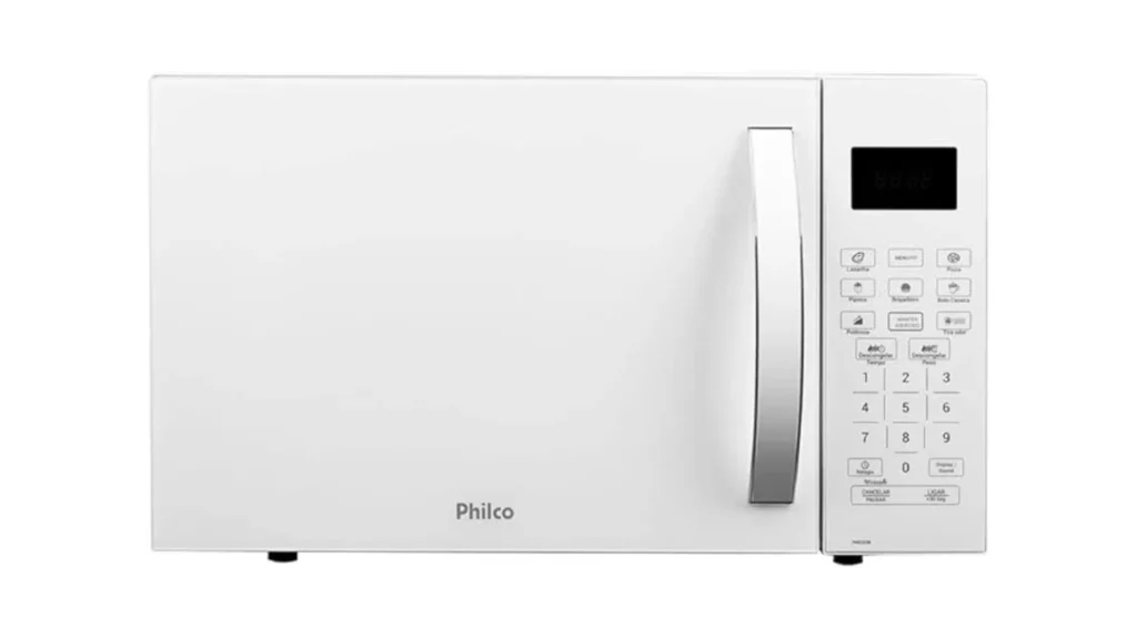 O Philco PMO23BB 20L é um dos Melhores Microondas Custo Benefícios para comprar