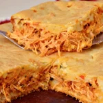Torta de frango de liquidificador