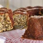 Bolo de aveia com banana fit