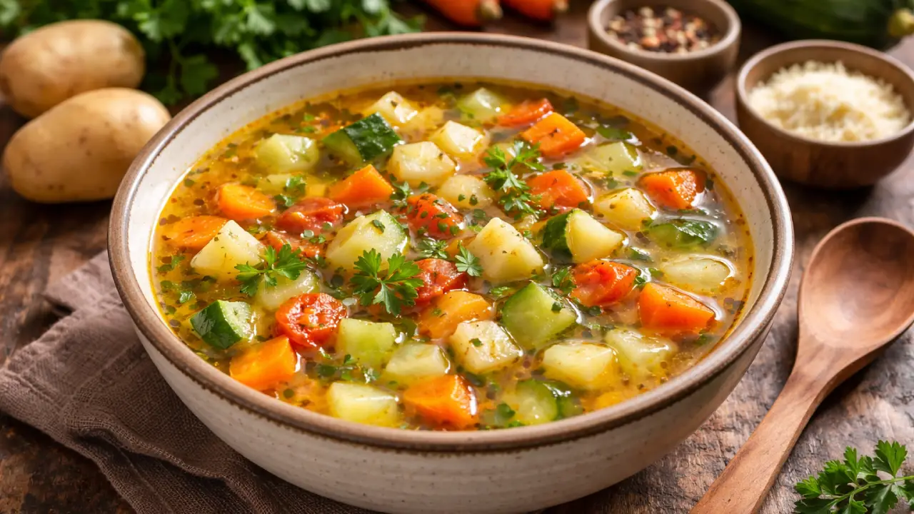 Como fazer sopa de legumes