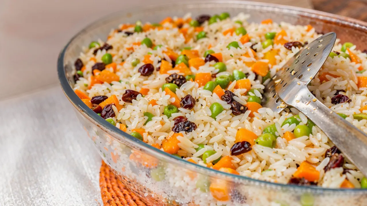 Receita de arroz à grega