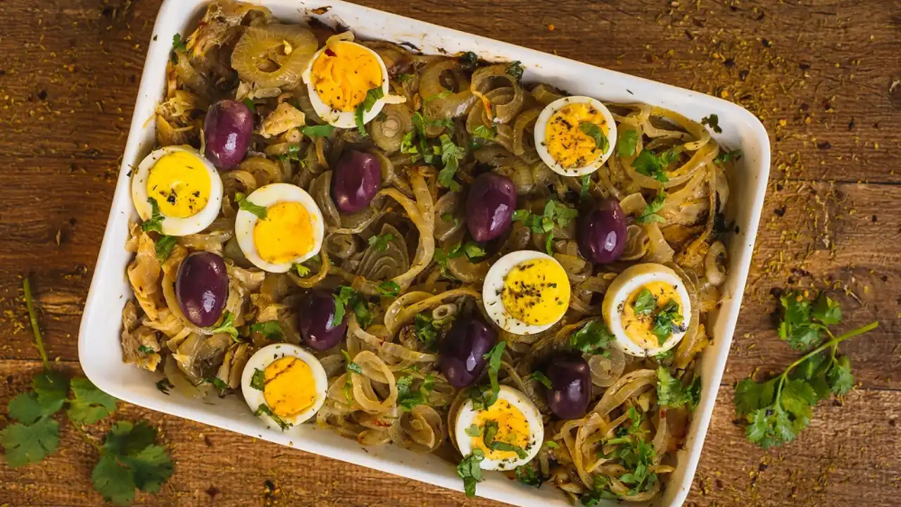 Receita de Bacalhau à Gomes de Sá