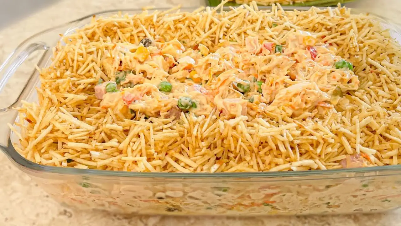 Salpicão de frango tradicional