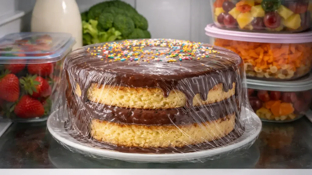 Como armazenar um bolo de aniversário simples