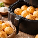 pão de queijo na airfryer
