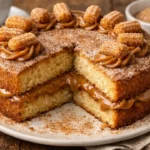 Bolo de churros simples