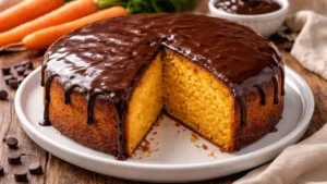 Bolo simples de cenoura