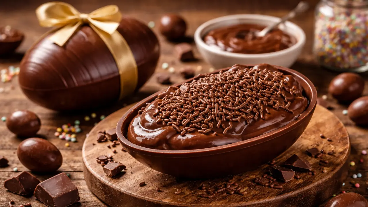 Como fazer ovo de páscoa caseiro