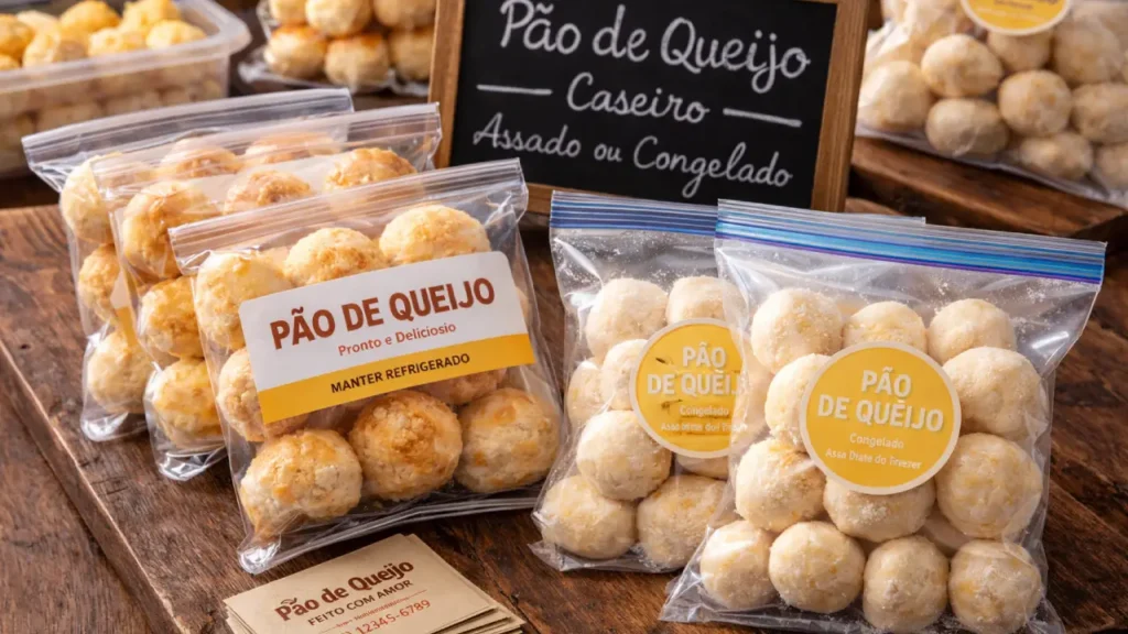 Como fazer pão de queijo para vender