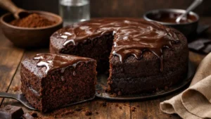 Receita de Bolo simples de Chocolate