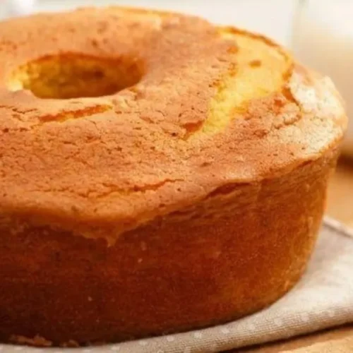 Receita de um bolo simples