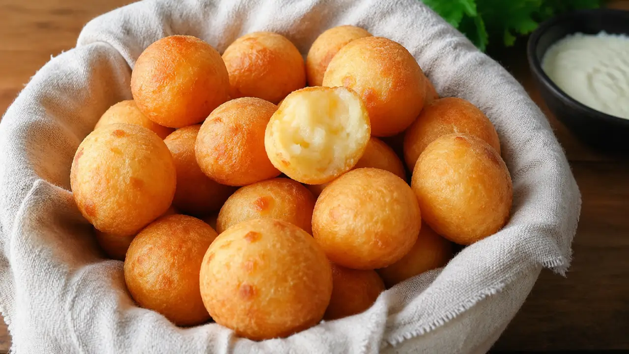 Bolinho de pão de queijo