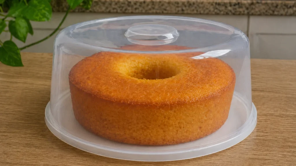 Como armazenar bolo de  milho