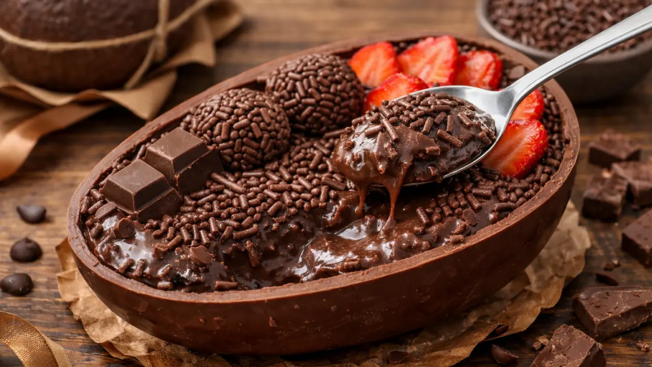 Como fazer ovo da Páscoa de colher