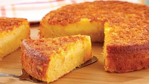 Bolo de milho cremoso