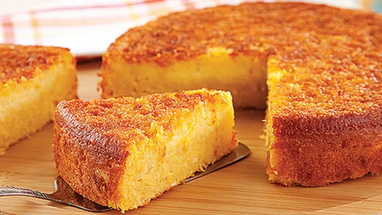 Bolo de milho cremoso