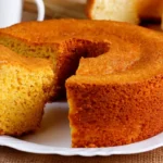 Bolo de fubá fofinho