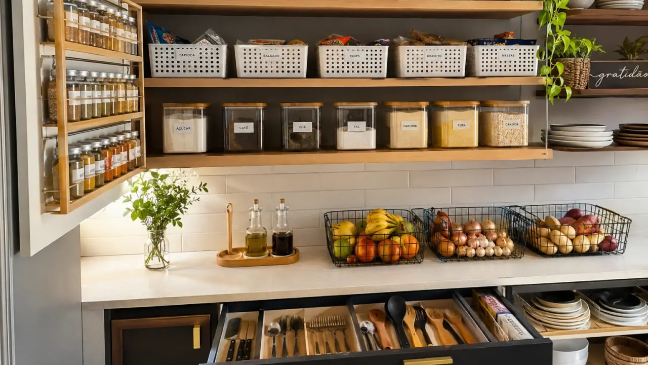 Como organizar a cozinha