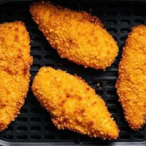 Frango Empanado na Air Fryer